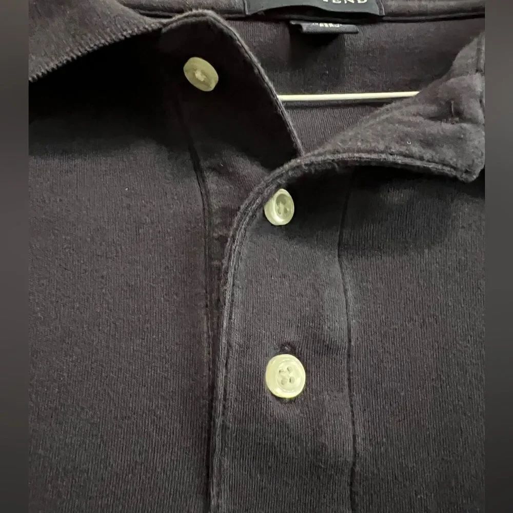 Lands’ End navy blue size XL 3 button pullover - Picture 2 of 4
